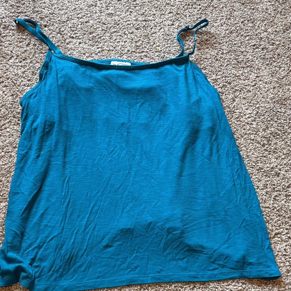 Blue pajama top
